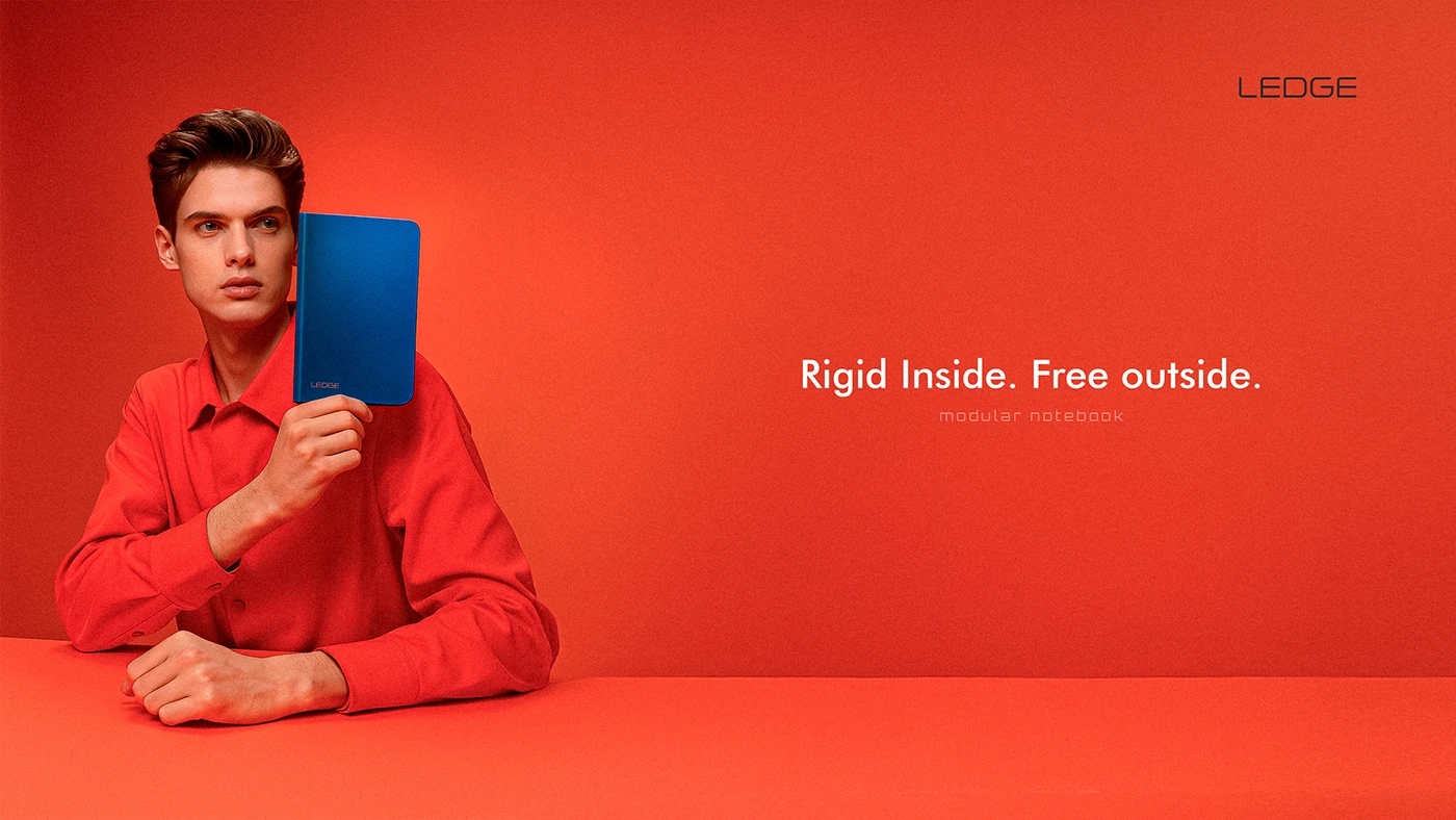 Modular notebook，EDC Stationery，LEDGE，Daily carry，