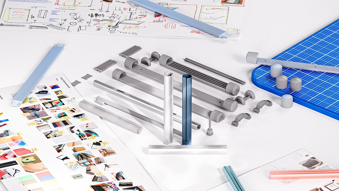 Modular notebook，EDC Stationery，LEDGE，Daily carry，