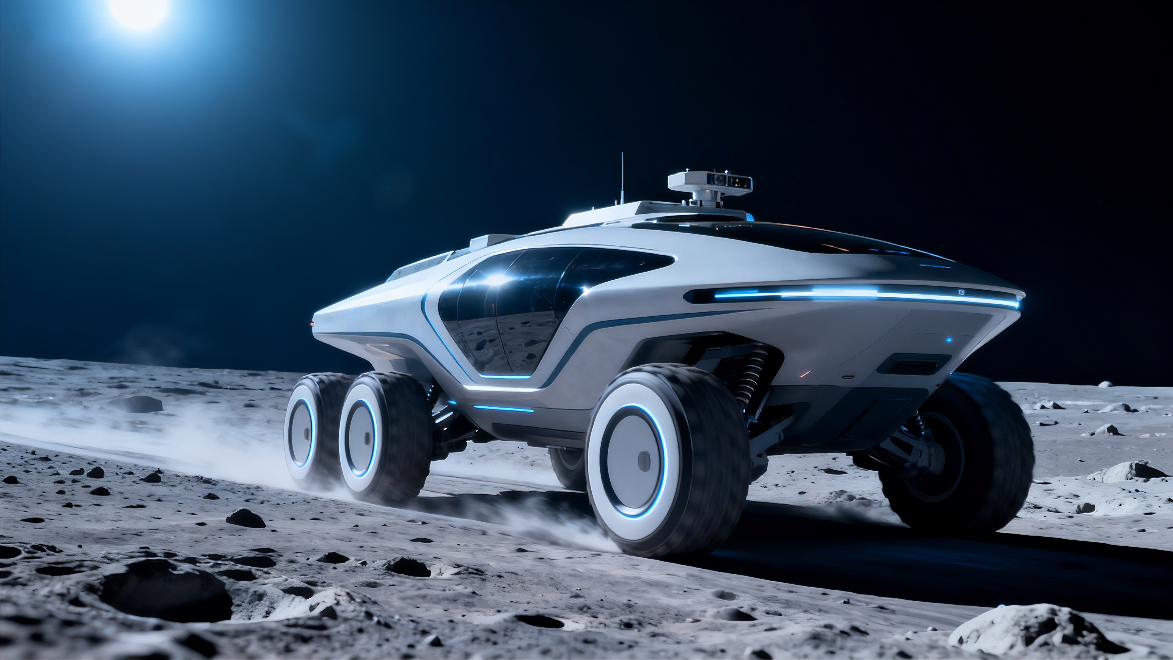 Vehicle design，lunar rover，