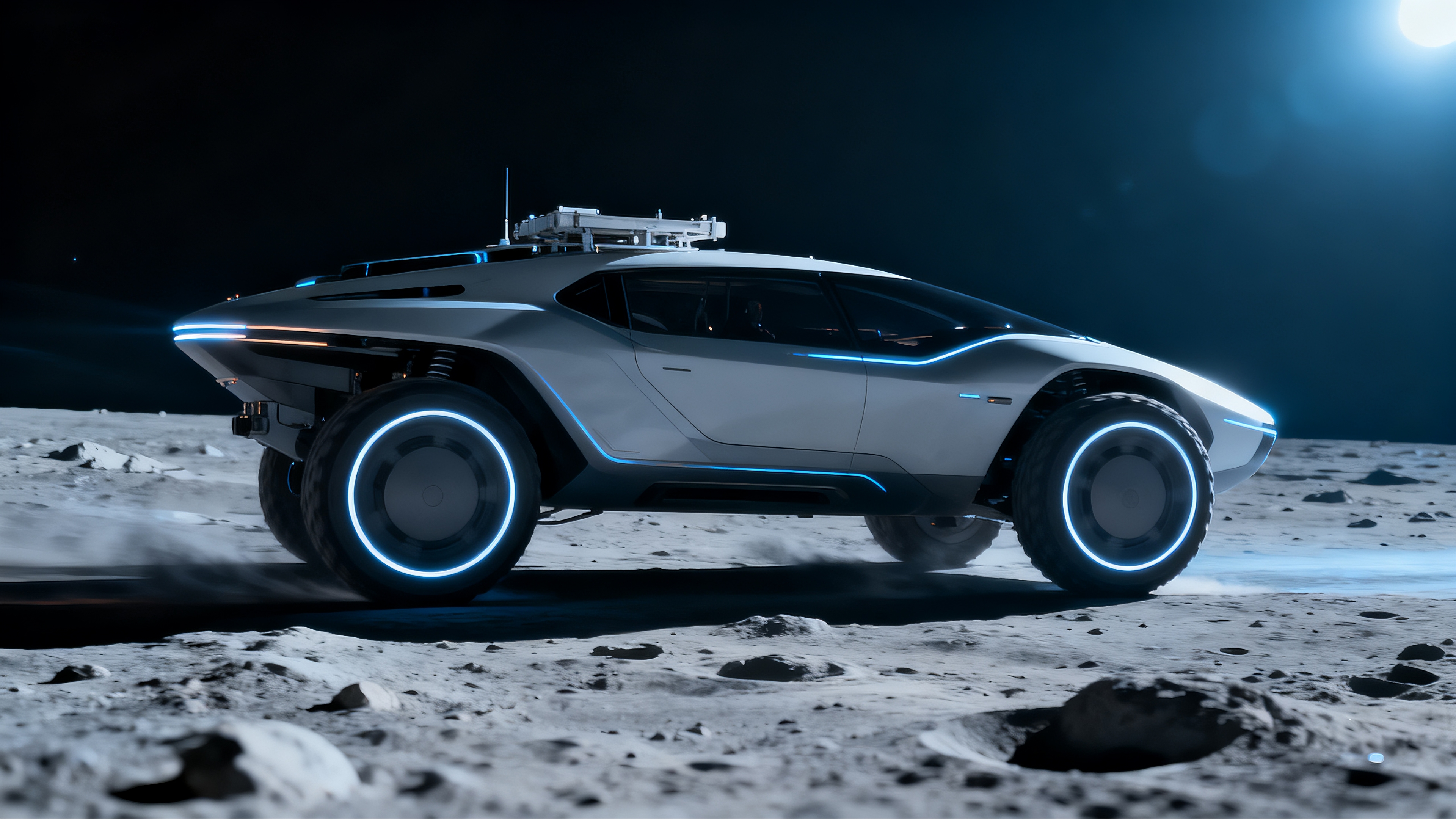 Vehicle design，lunar rover，
