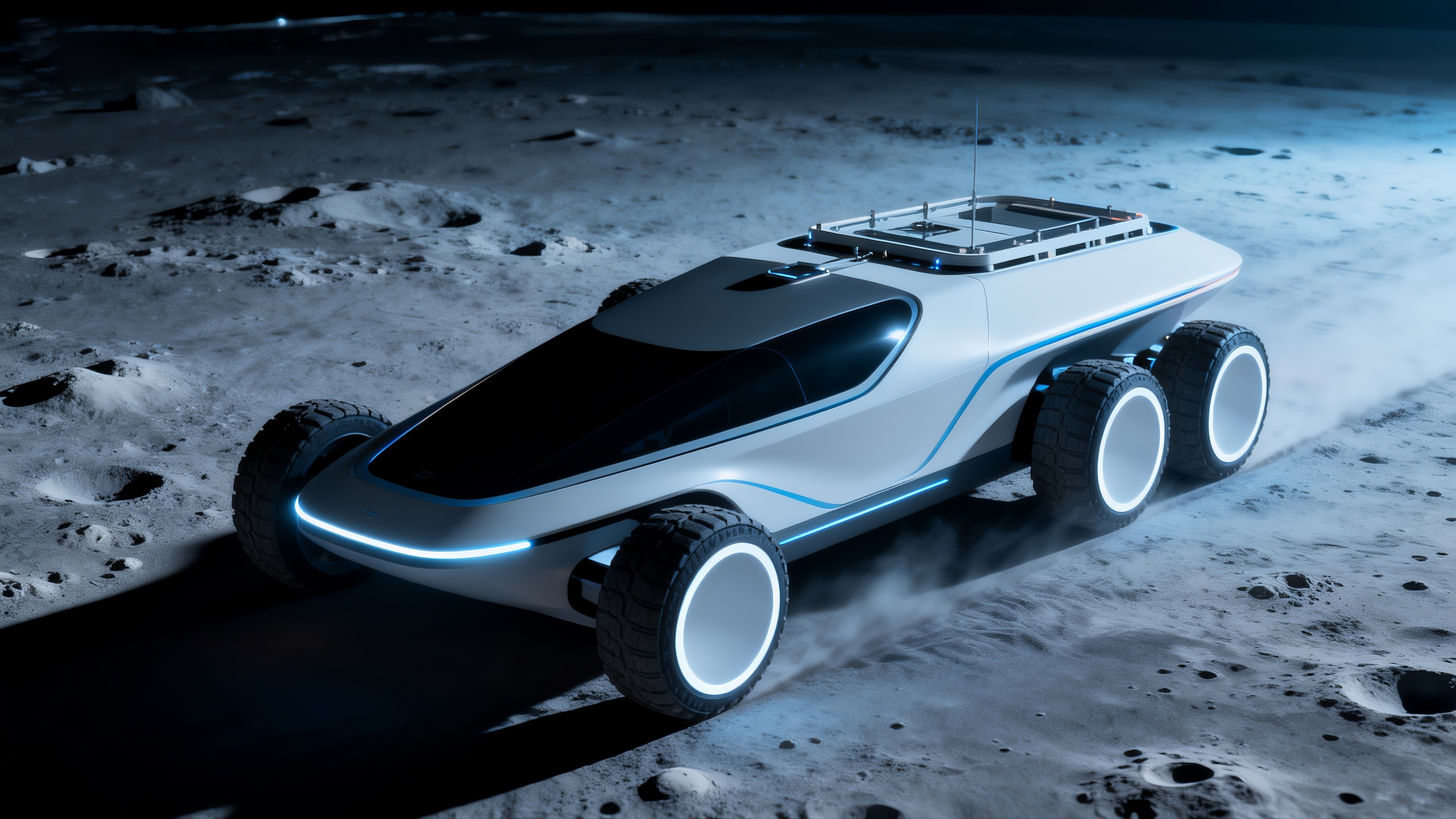 Vehicle design，lunar rover，