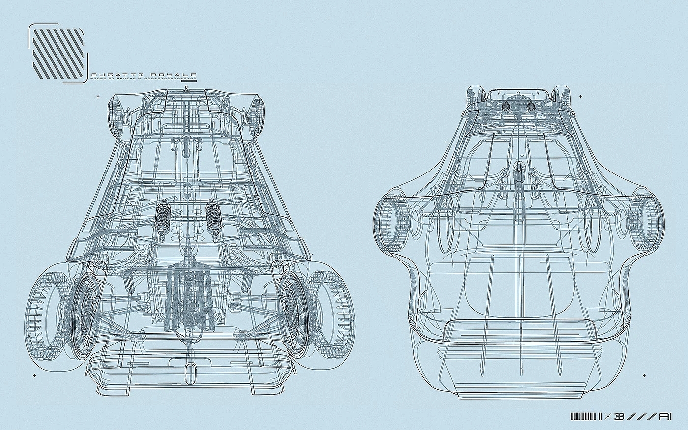 Royale，VISIO，Electric vehicle，Luxury car，Bugatti，