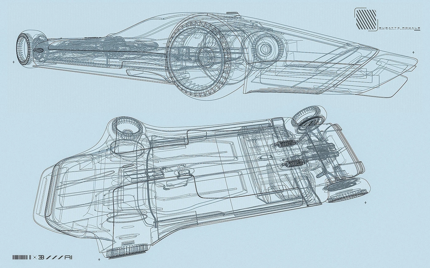 Royale，VISIO，Electric vehicle，Luxury car，Bugatti，