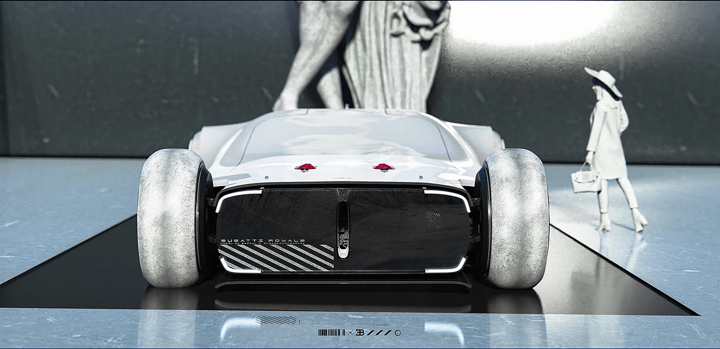 Royale，VISIO，Electric vehicle，Luxury car，Bugatti，