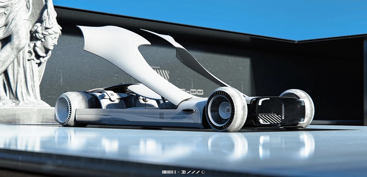 Royale，VISIO，Electric vehicle，Luxury car，Bugatti，