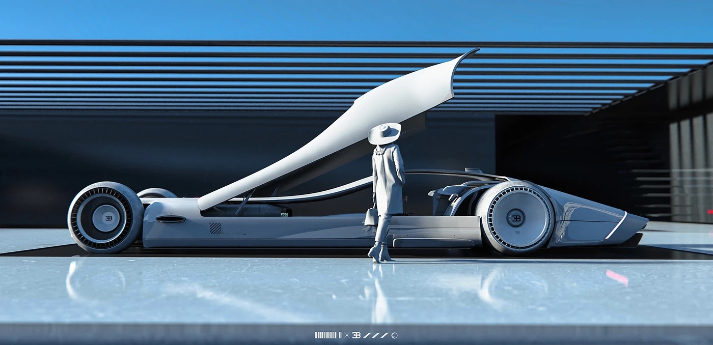 Royale，VISIO，Electric vehicle，Luxury car，Bugatti，