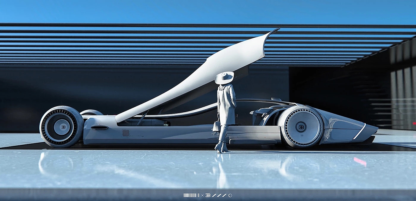 Royale，VISIO，Electric vehicle，Luxury car，Bugatti，