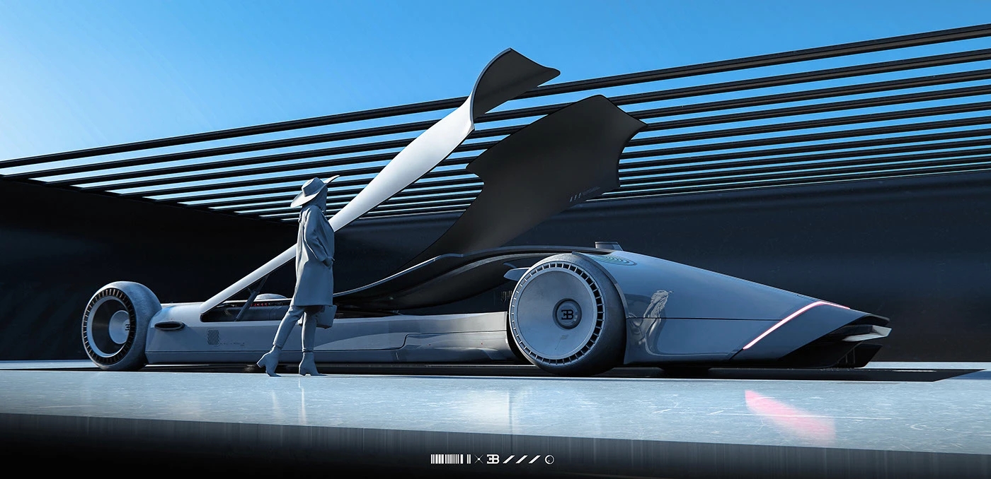 Royale，VISIO，Electric vehicle，Luxury car，Bugatti，