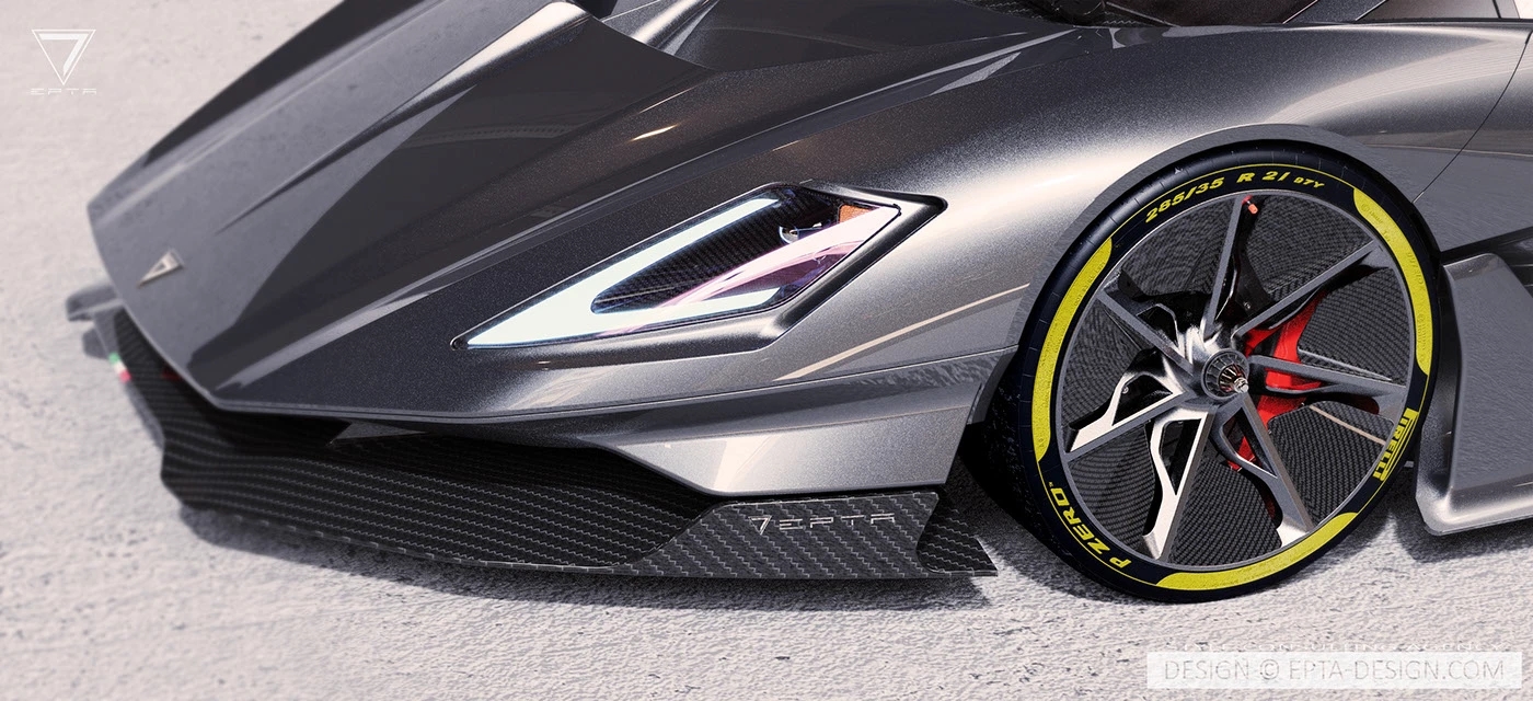 EPTA Phoenix，V12 Super Run，pennellata，7 spoke hub，Concept super run，