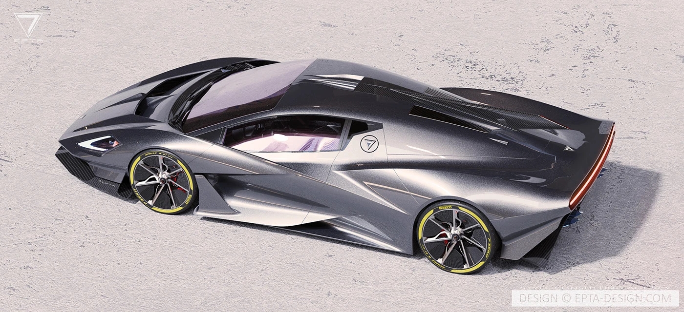 EPTA Phoenix，V12 Super Run，pennellata，7 spoke hub，Concept super run，