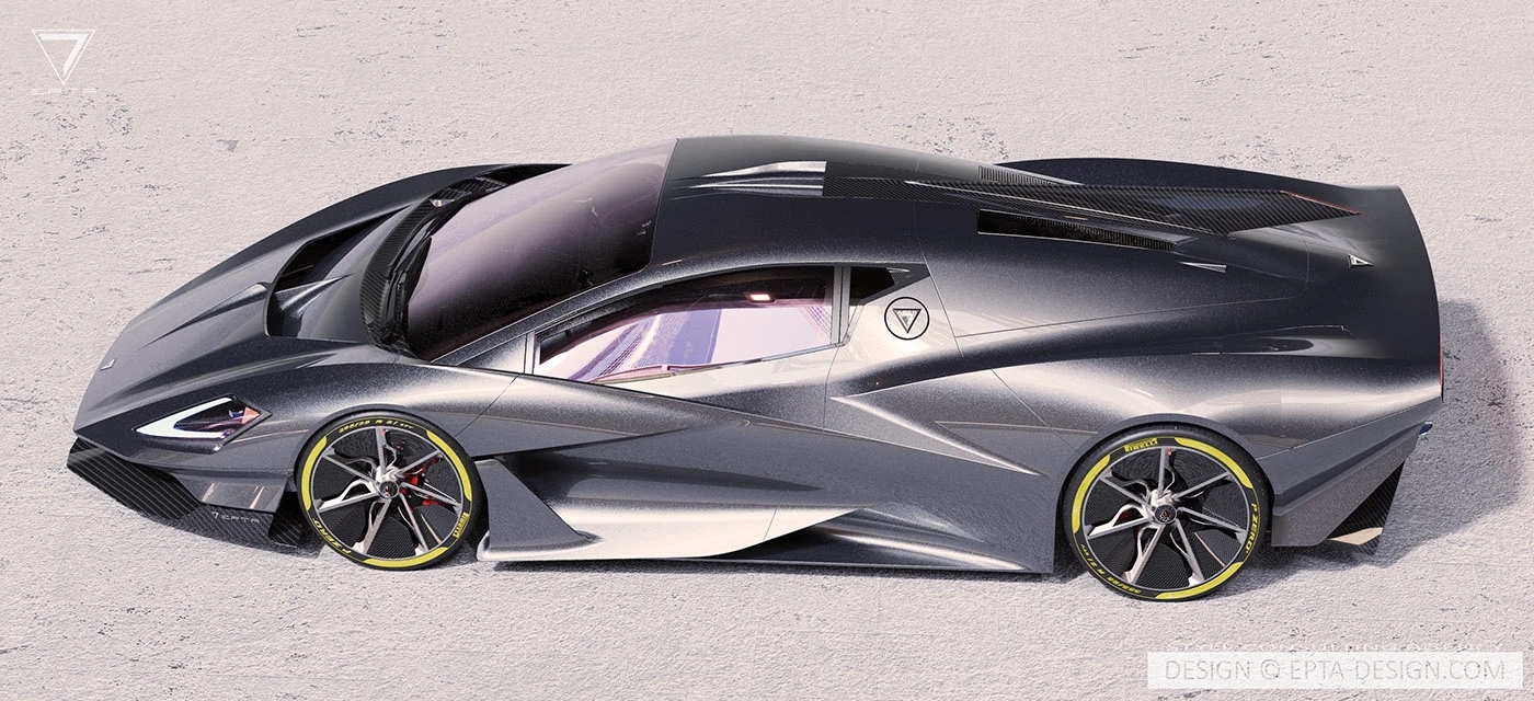 EPTA Phoenix，V12 Super Run，pennellata，7 spoke hub，Concept super run，