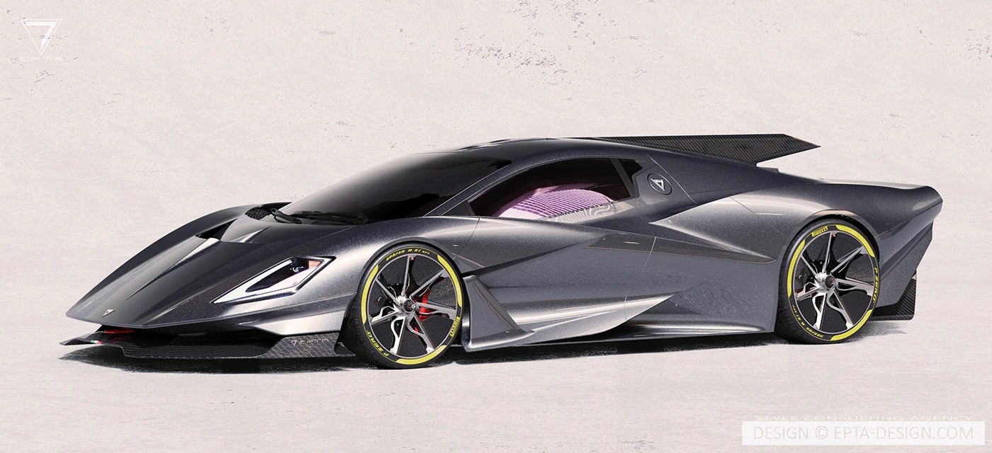 EPTA Phoenix，V12 Super Run，pennellata，7 spoke hub，Concept super run，