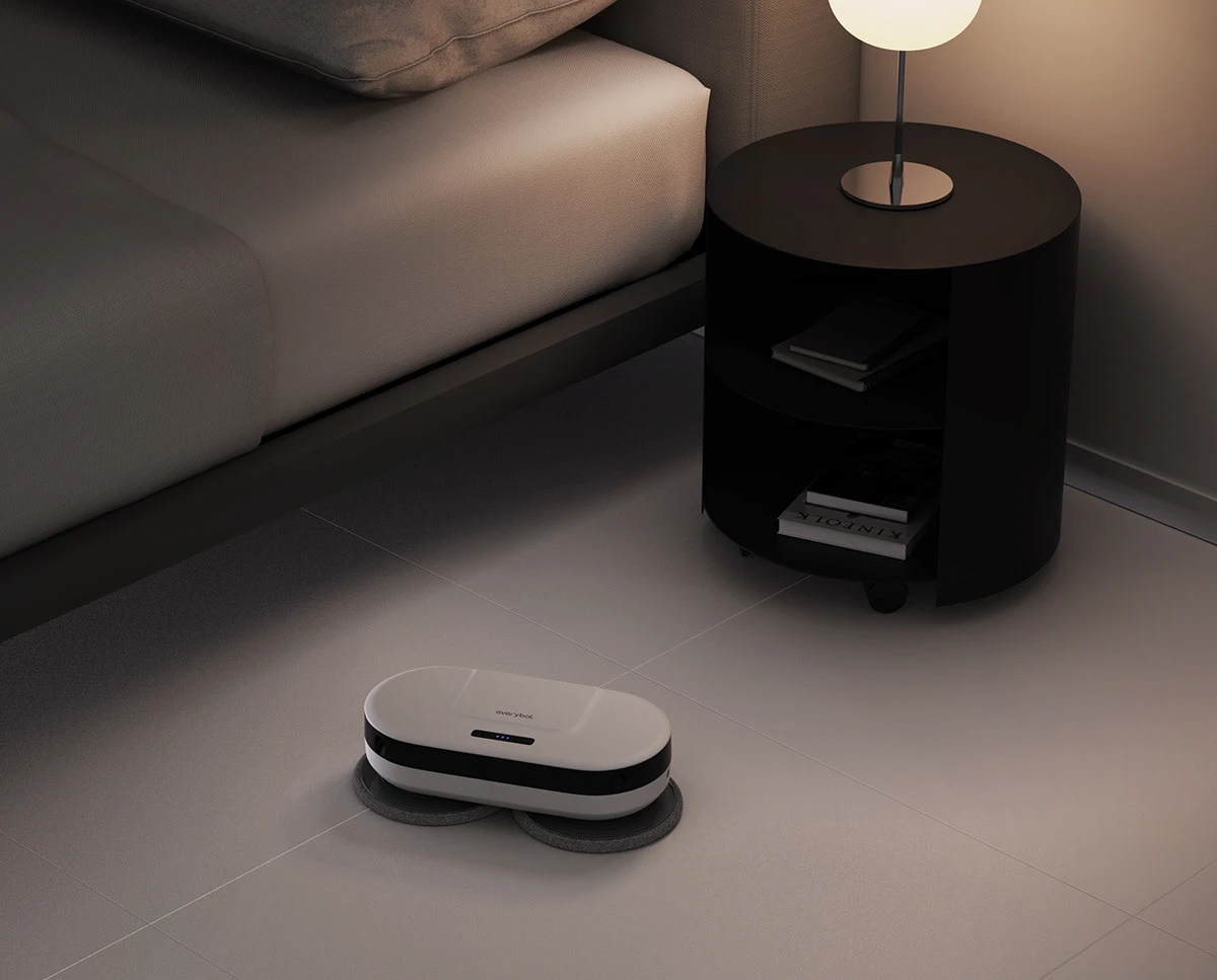 EVERYBOT，Cleaning robot，disc mop，Minimalist design ，