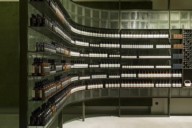 Aesop Bookstore，Interior design，Architecture，2018if Award，