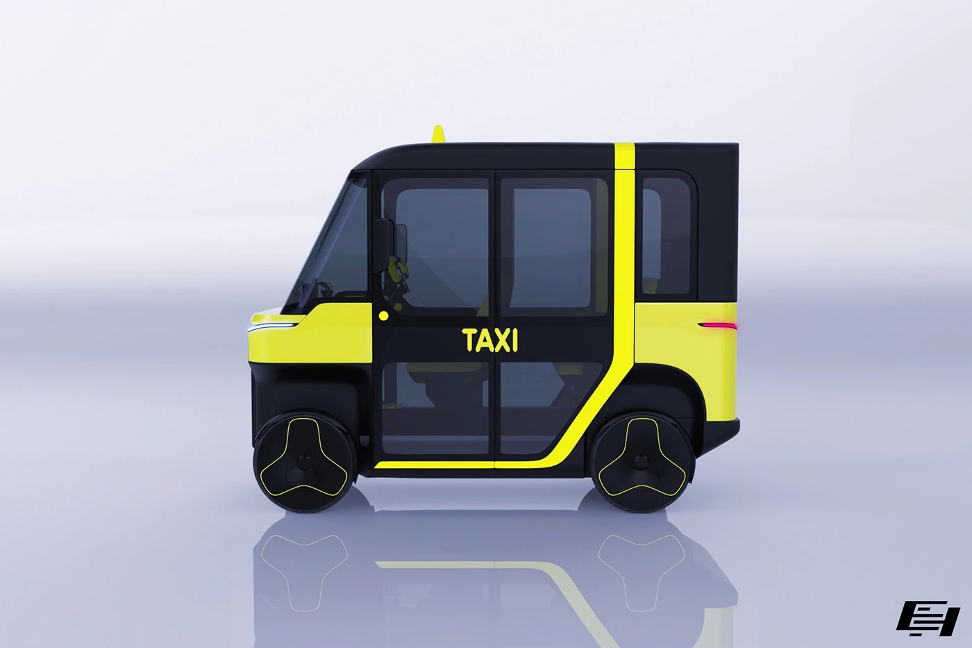 Electric vehicle，Quad Go，AZR Engineering，Modular body，Four-wheel design，