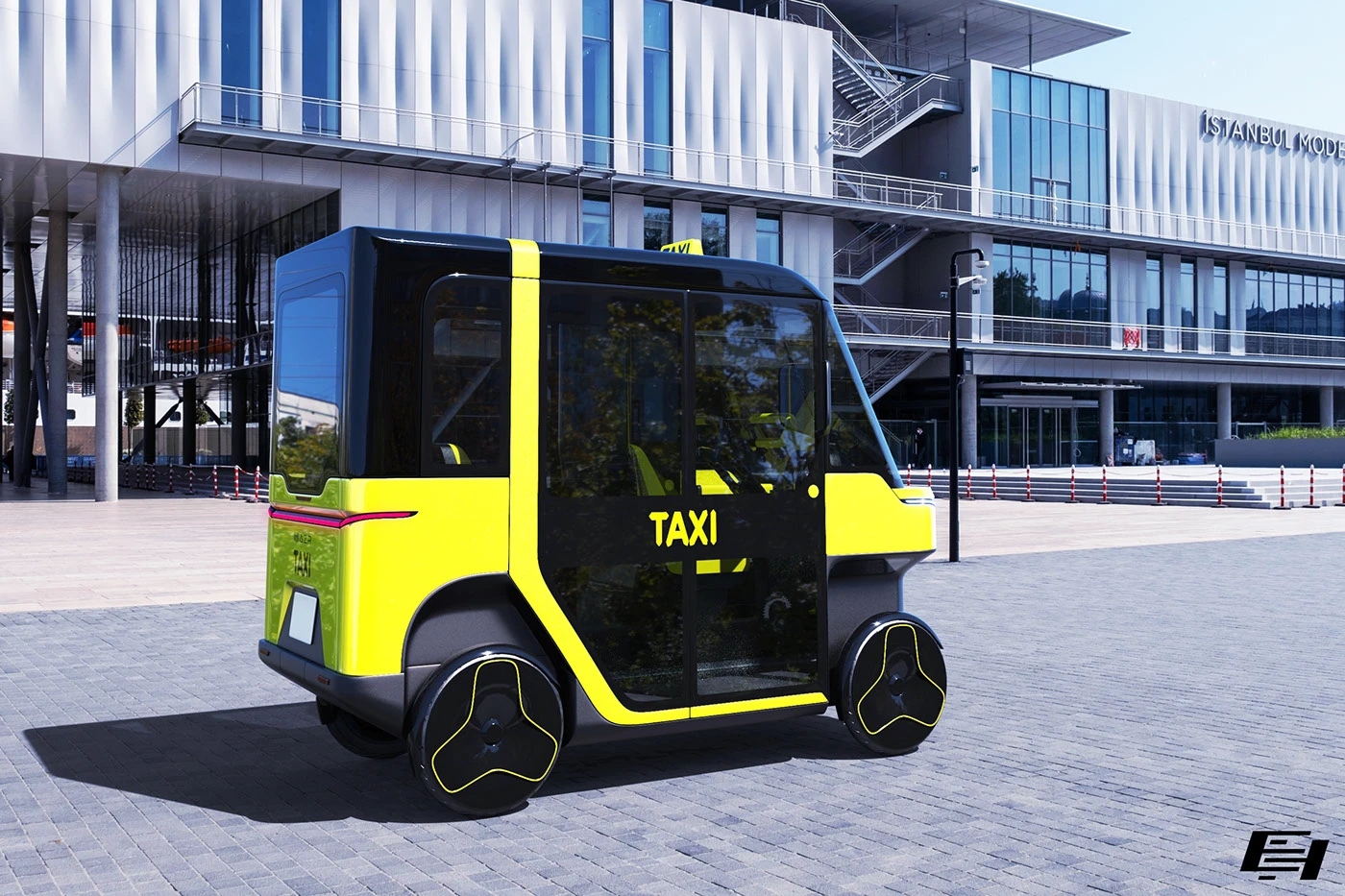 Electric vehicle，Quad Go，AZR Engineering，Modular body，Four-wheel design，