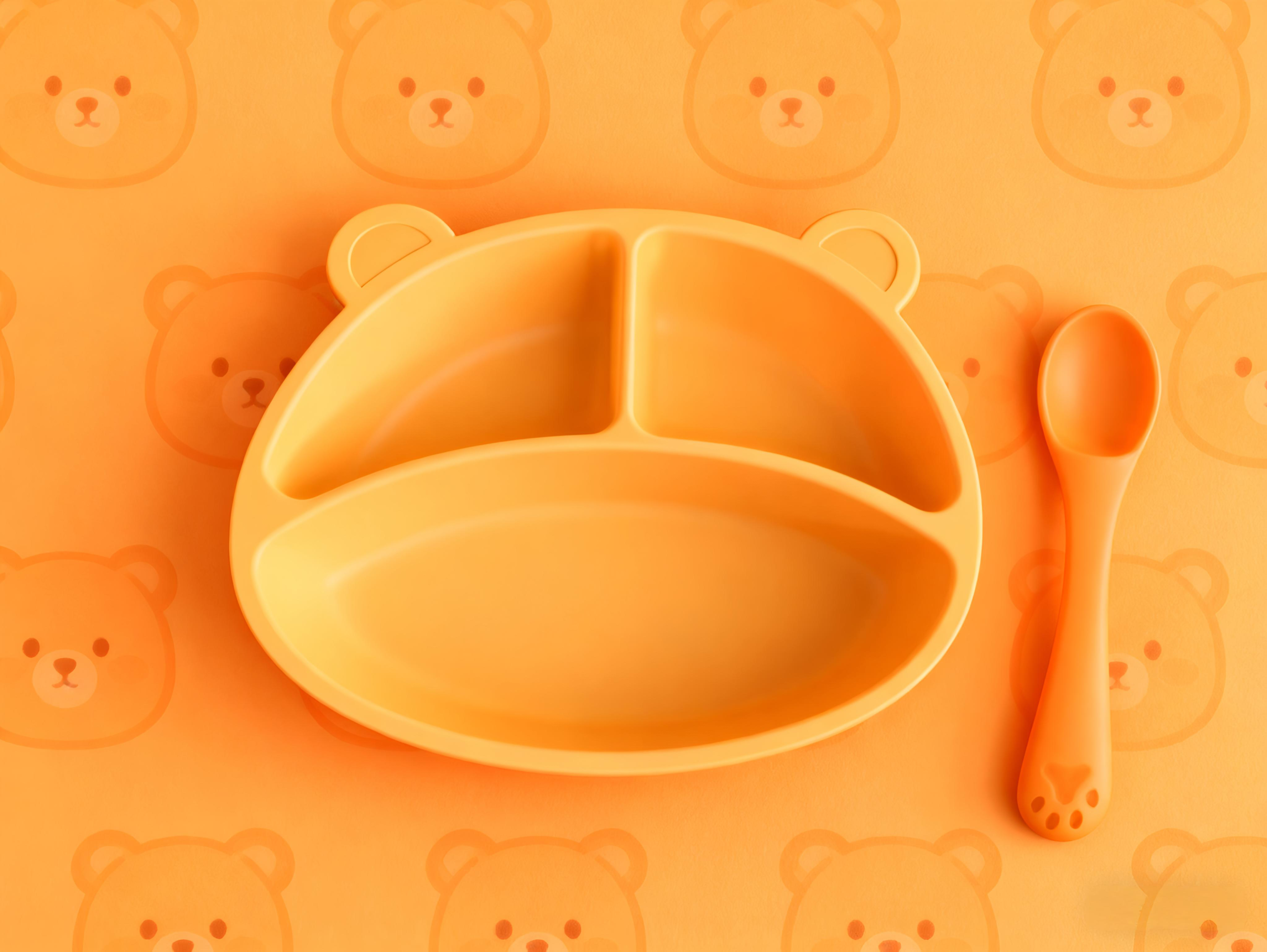 Bionics Design ，Children tableware，