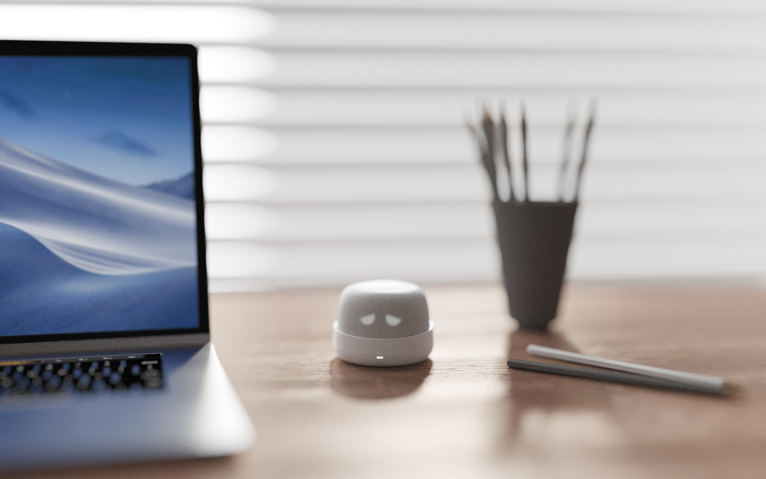 desktop，social contact，accompany，