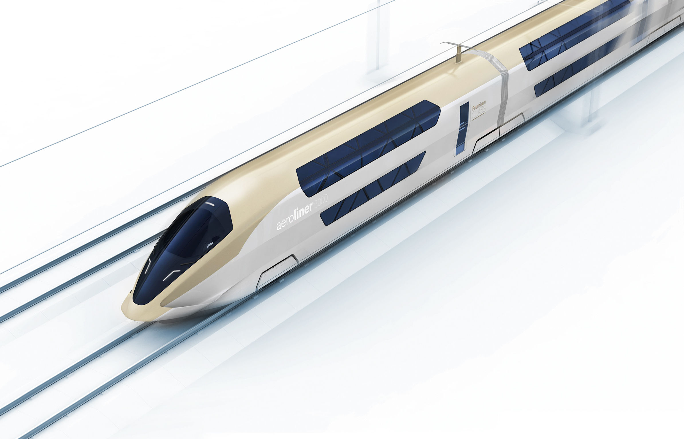 2018if奖高铁设计aeroliner3000highspeedtrain