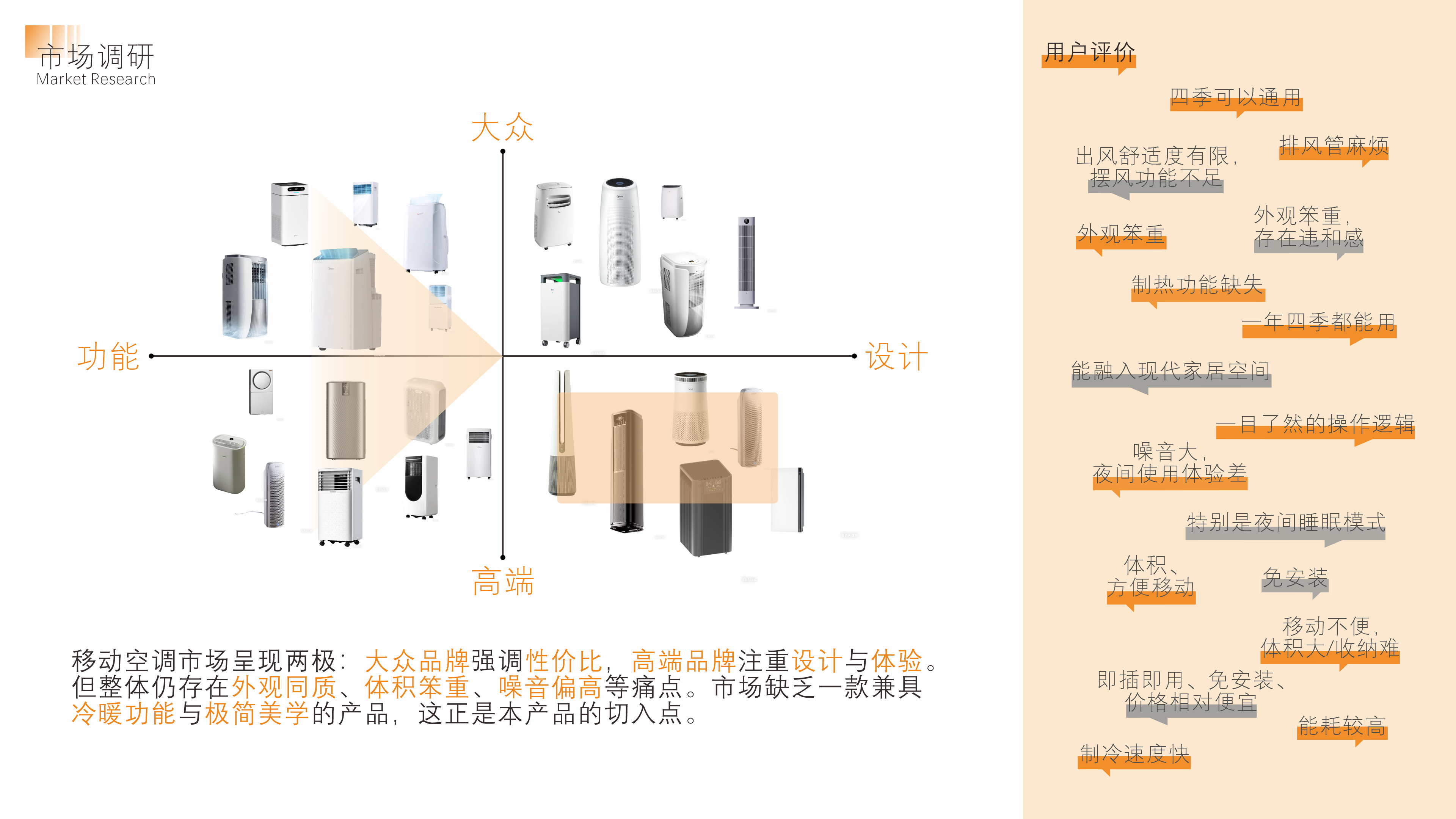 household electrical appliances，Mobile air conditioner，Heating and cooling fan，Minimalist，future，