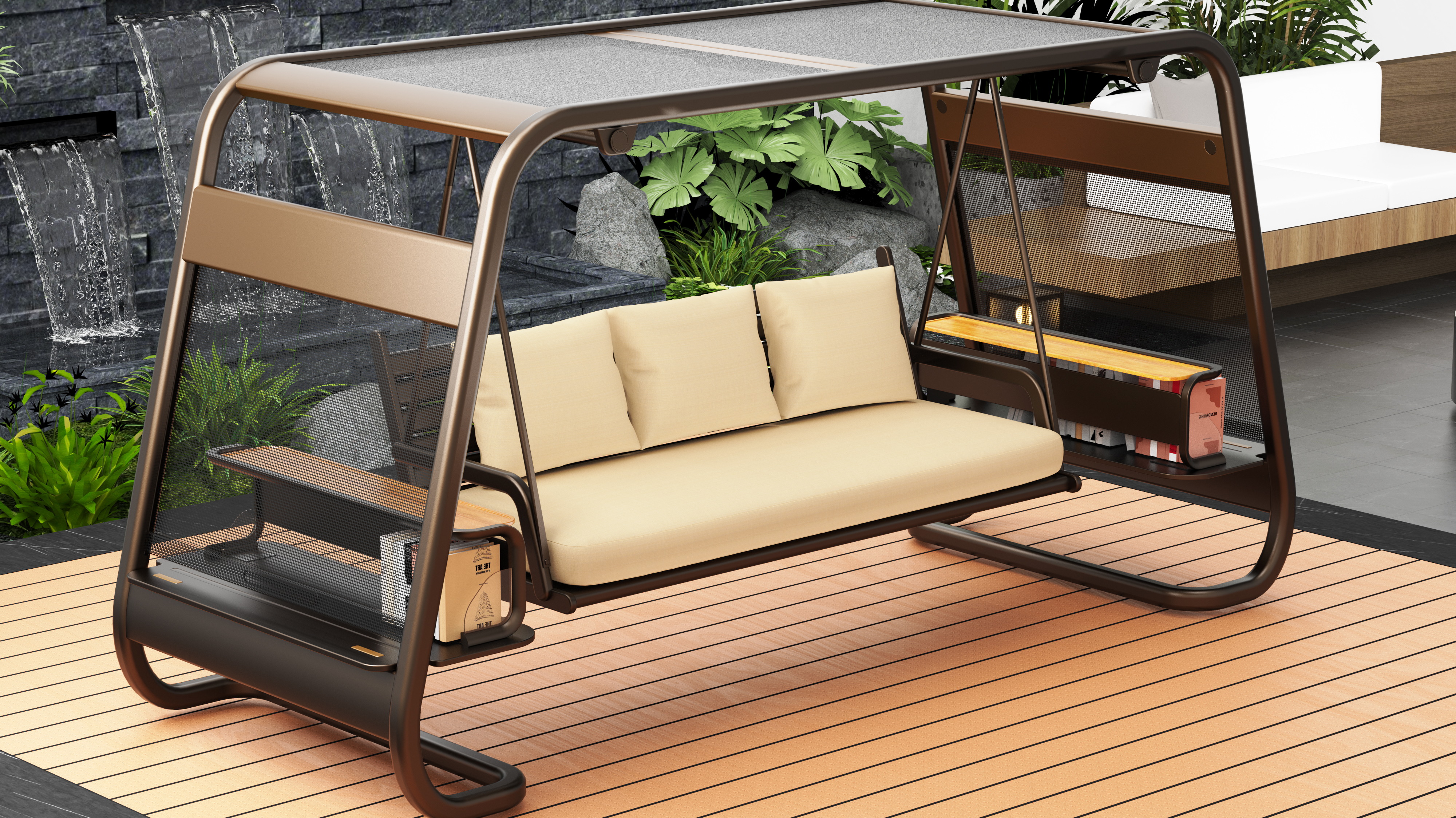 swing，Outdoor furniture，