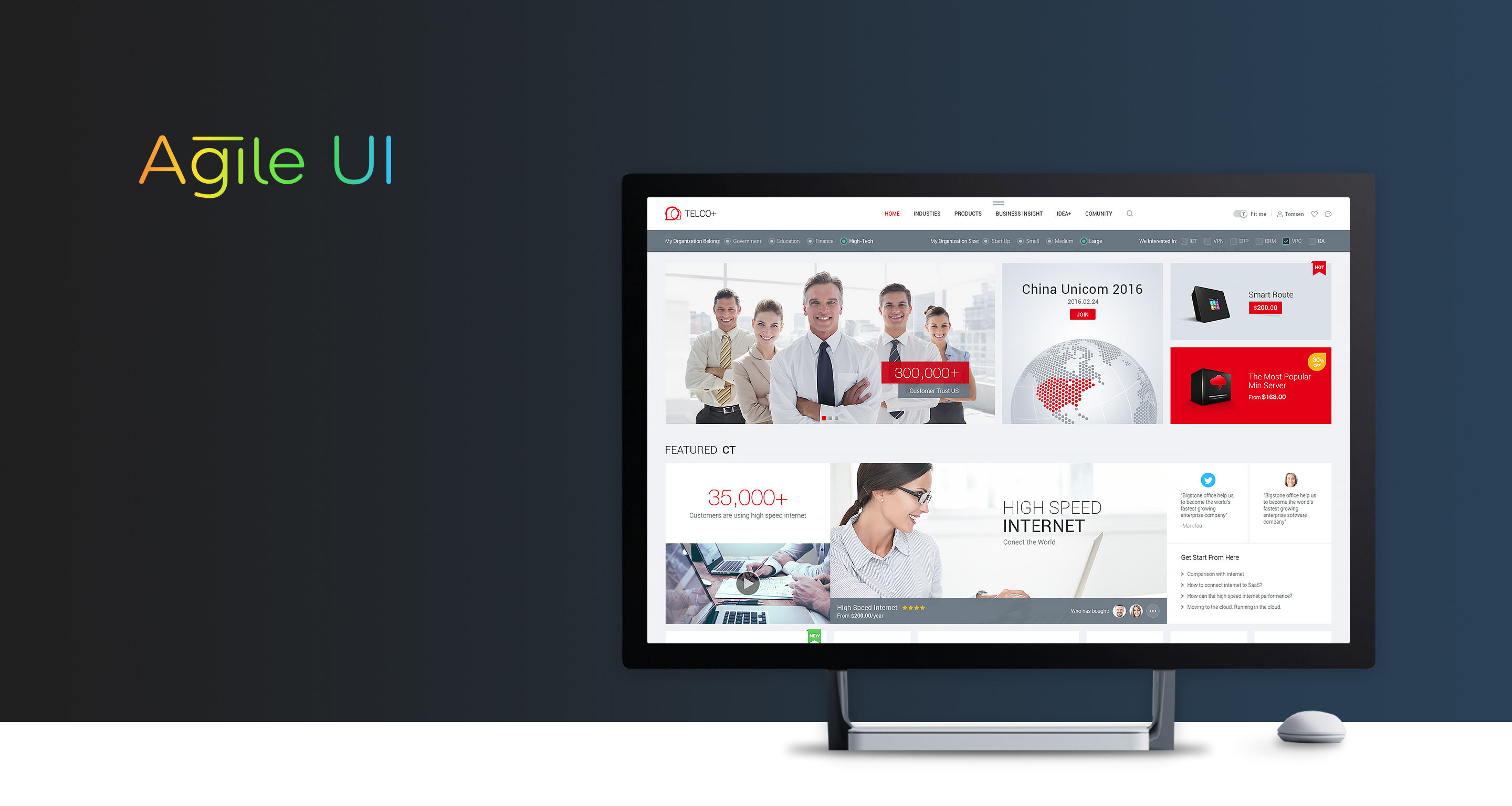 website，Telecommunication design system，industrial design，2018if Award，