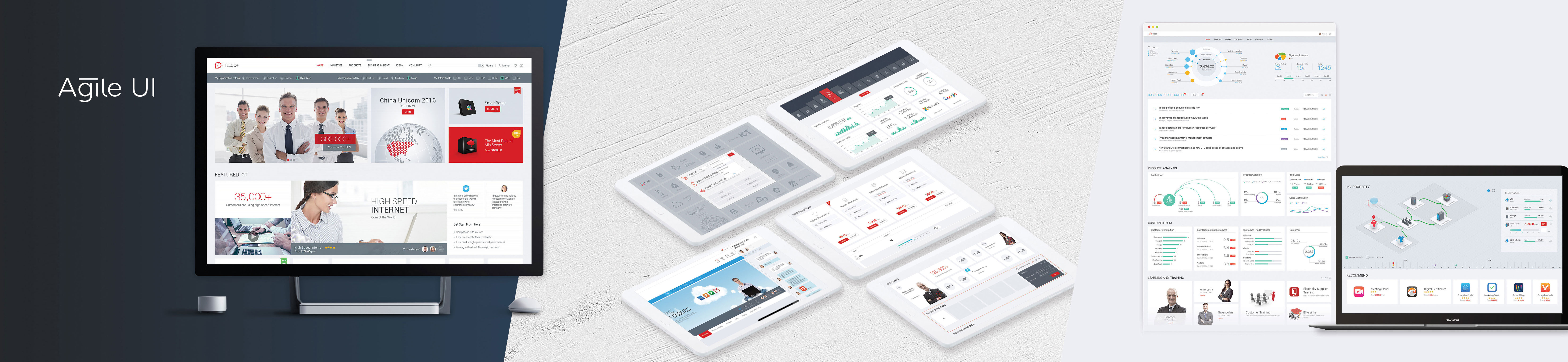 website，Telecommunication design system，industrial design，2018if Award，