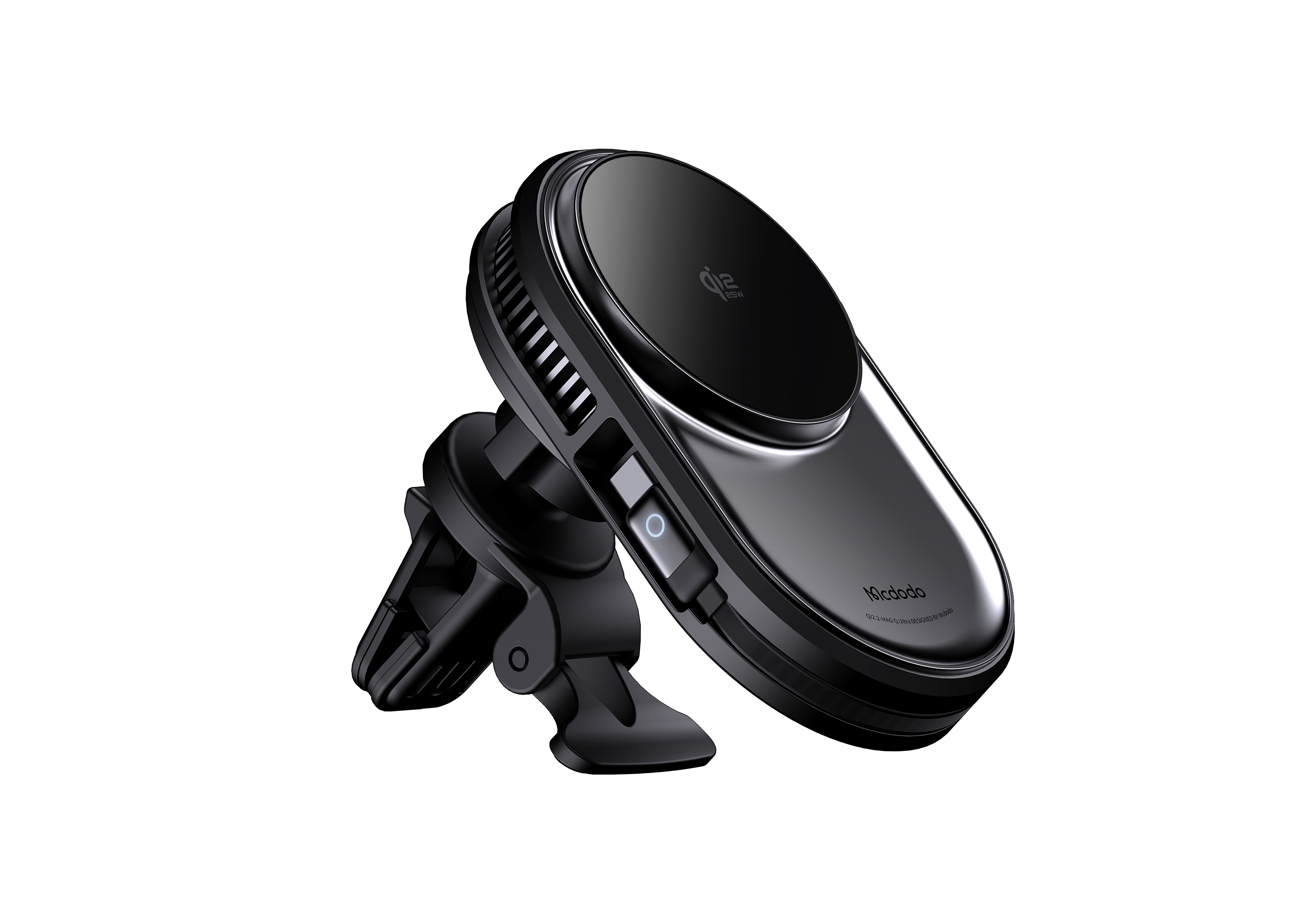 Qi2.2 wireless charging，TEC Semiconductor Active Cooling Technology，Telescopic cable module for retractable storage，Light interaction，Ultra-thin turbo fan，Robust new bracket，Compatible with Apple 17 fast charge，Family design，