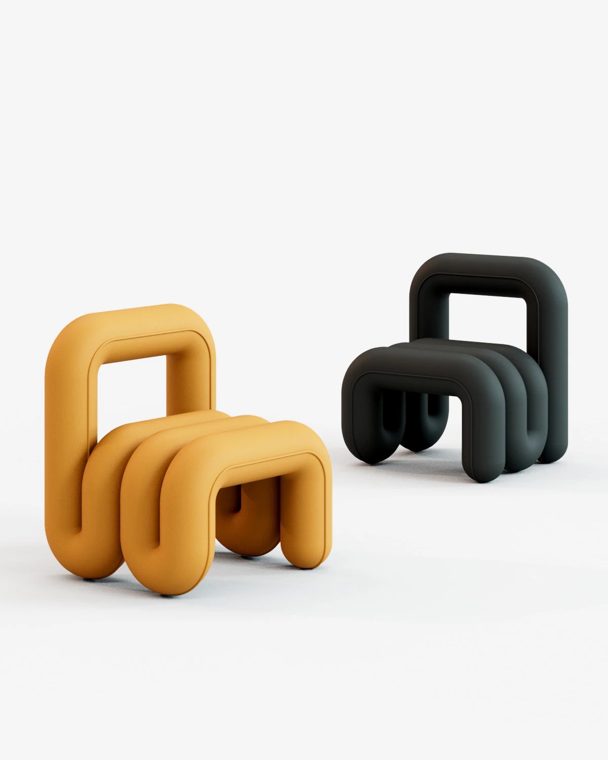 Qurva，Furniture Sculpture，sense of lightness，Modular design，Modern design，