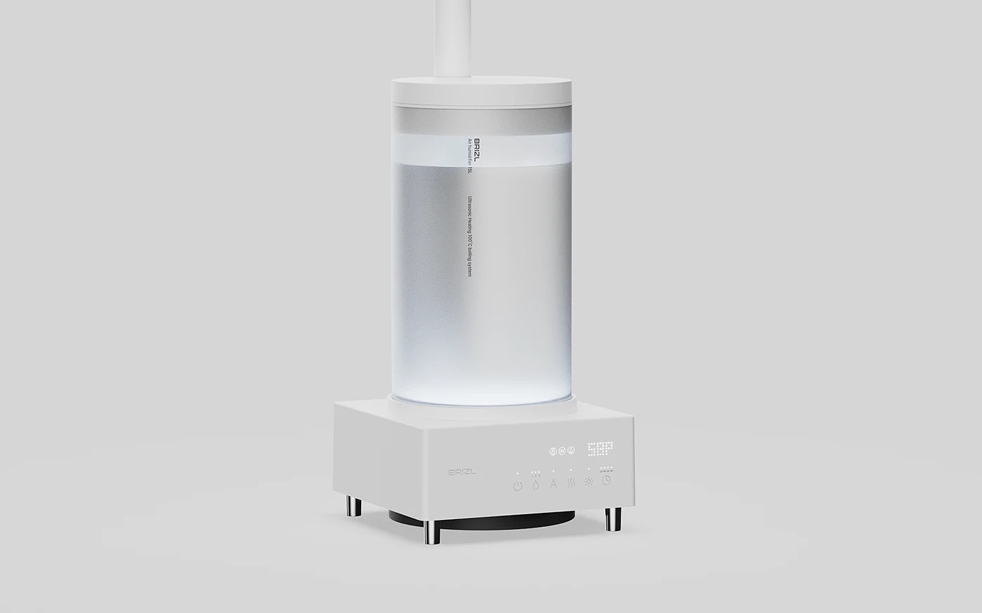 BRIZL，Bolling Humidifier，100˚C，Brand Identity，Functionality，
