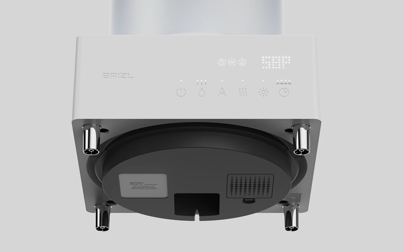 BRIZL，Bolling Humidifier，100˚C，Brand Identity，Functionality，