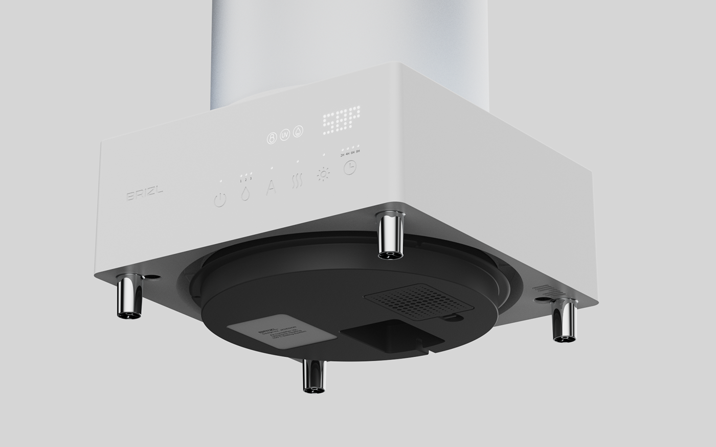 BRIZL，Bolling Humidifier，100˚C，Brand Identity，Functionality，