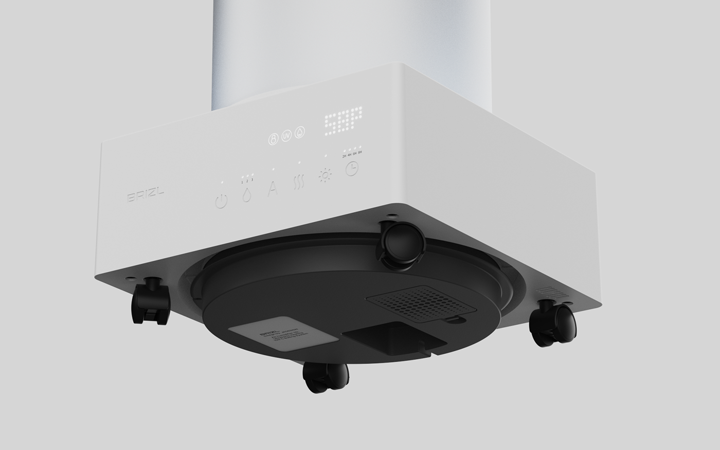 BRIZL，Bolling Humidifier，100˚C，Brand Identity，Functionality，