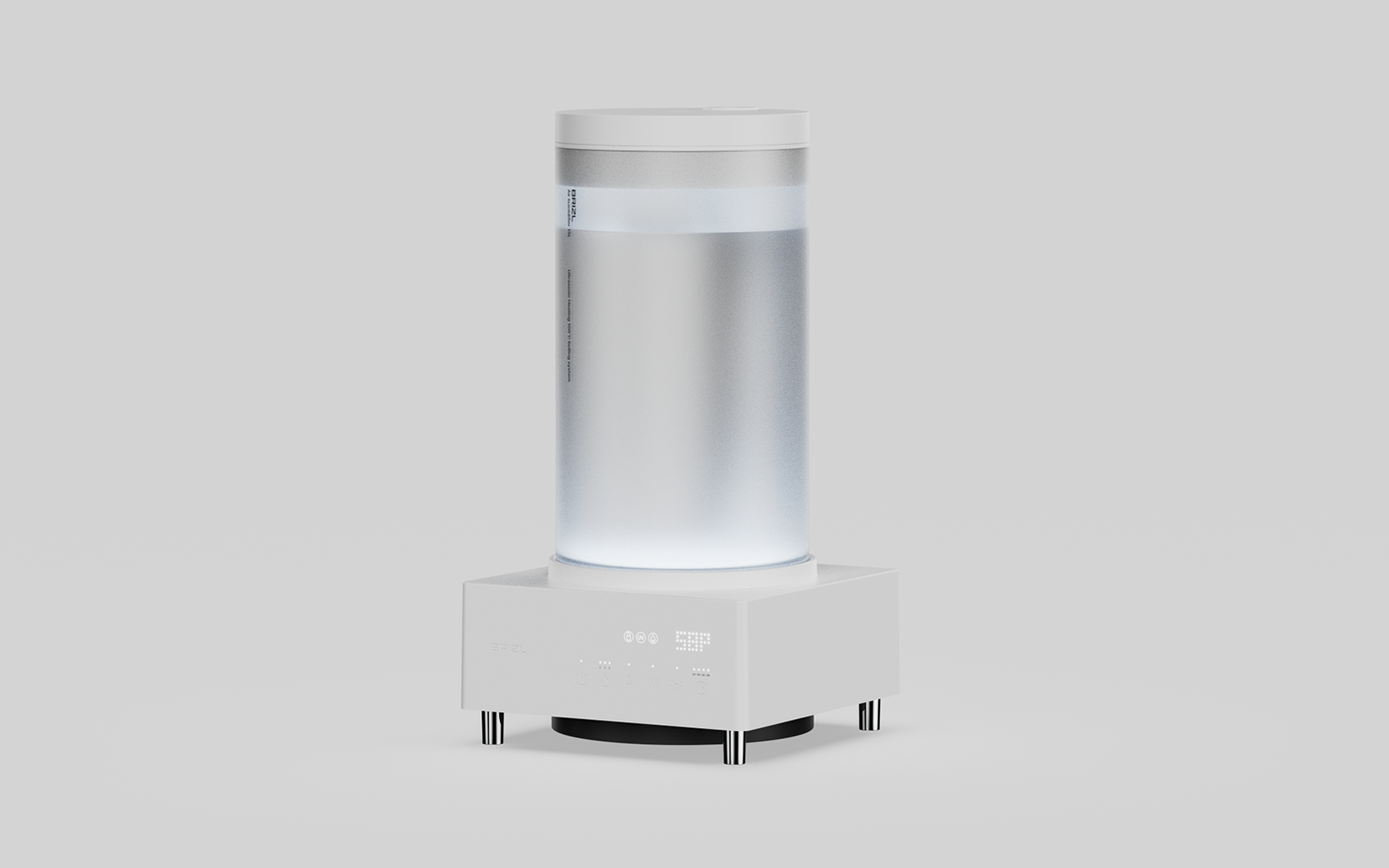 BRIZL，Bolling Humidifier，100˚C，Brand Identity，Functionality，