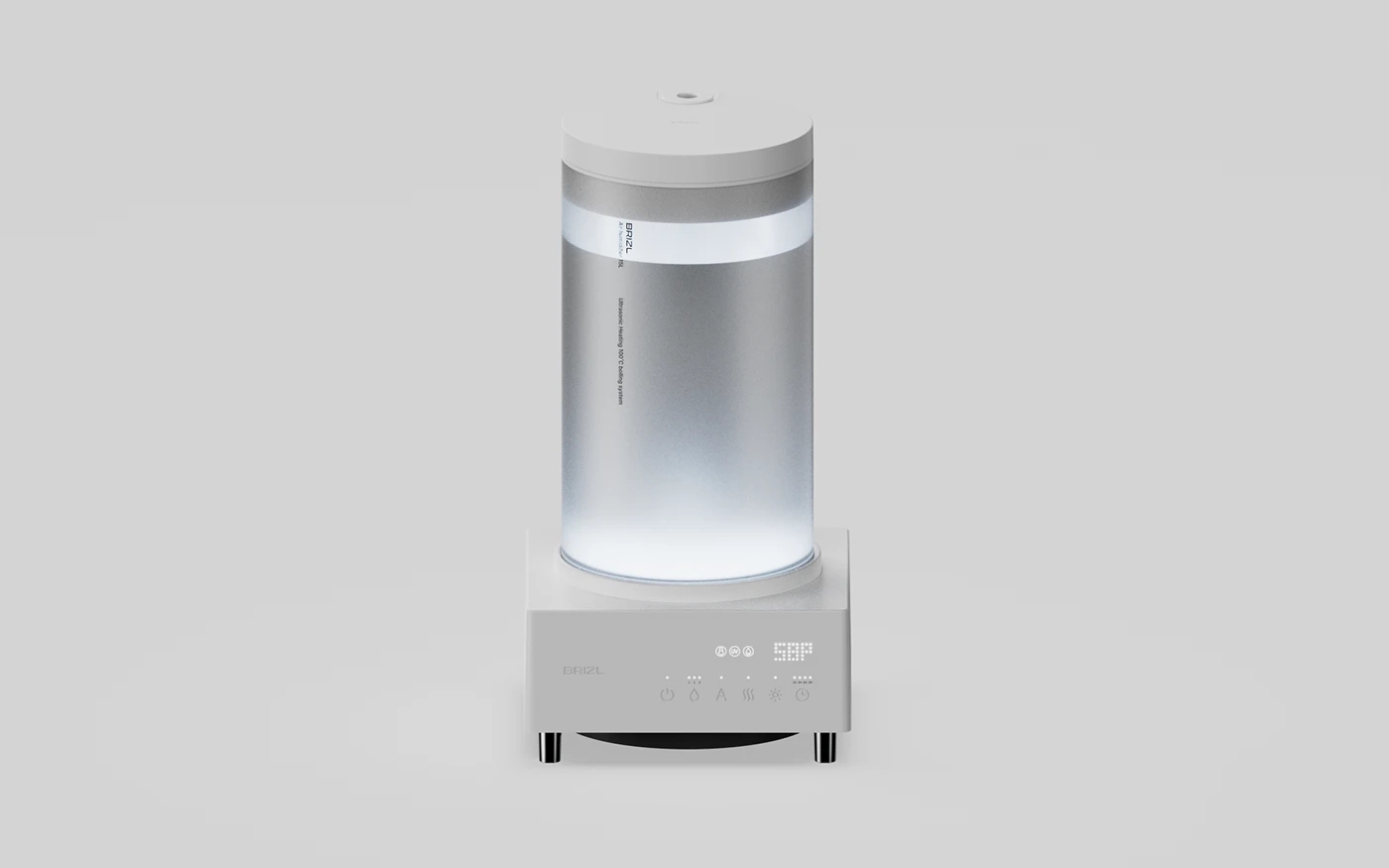 BRIZL，Bolling Humidifier，100˚C，Brand Identity，Functionality，