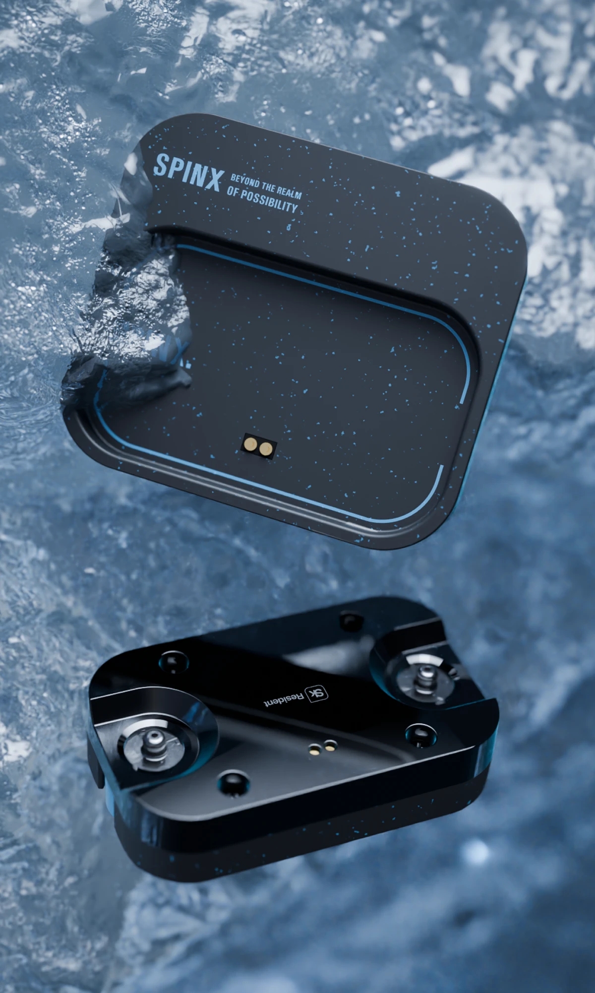 SPINX.，Dynamic sensor，Ice Sports，IP54 protection，Impact resistant design，