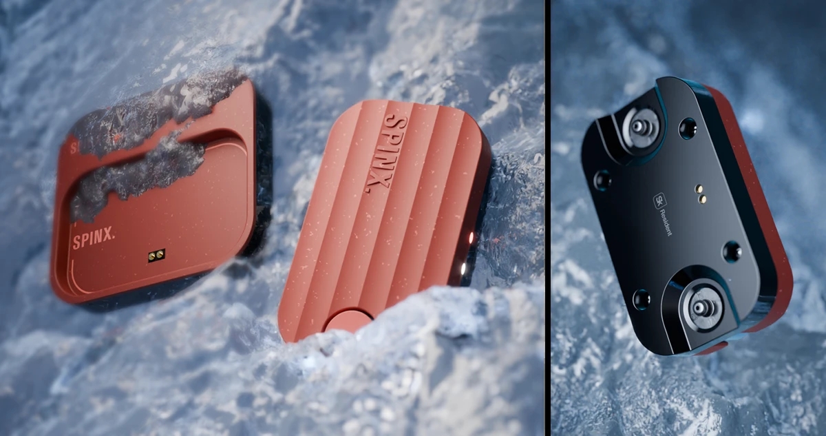 SPINX.，Dynamic sensor，Ice Sports，IP54 protection，Impact resistant design，