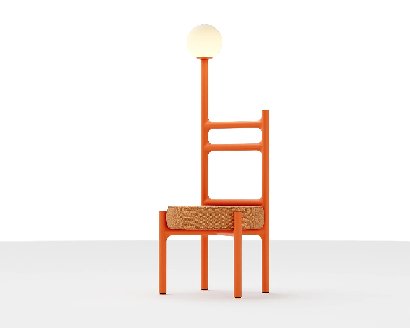 Lumen，Creative seat，light and shadow design，Soft Light，Wireless charging，