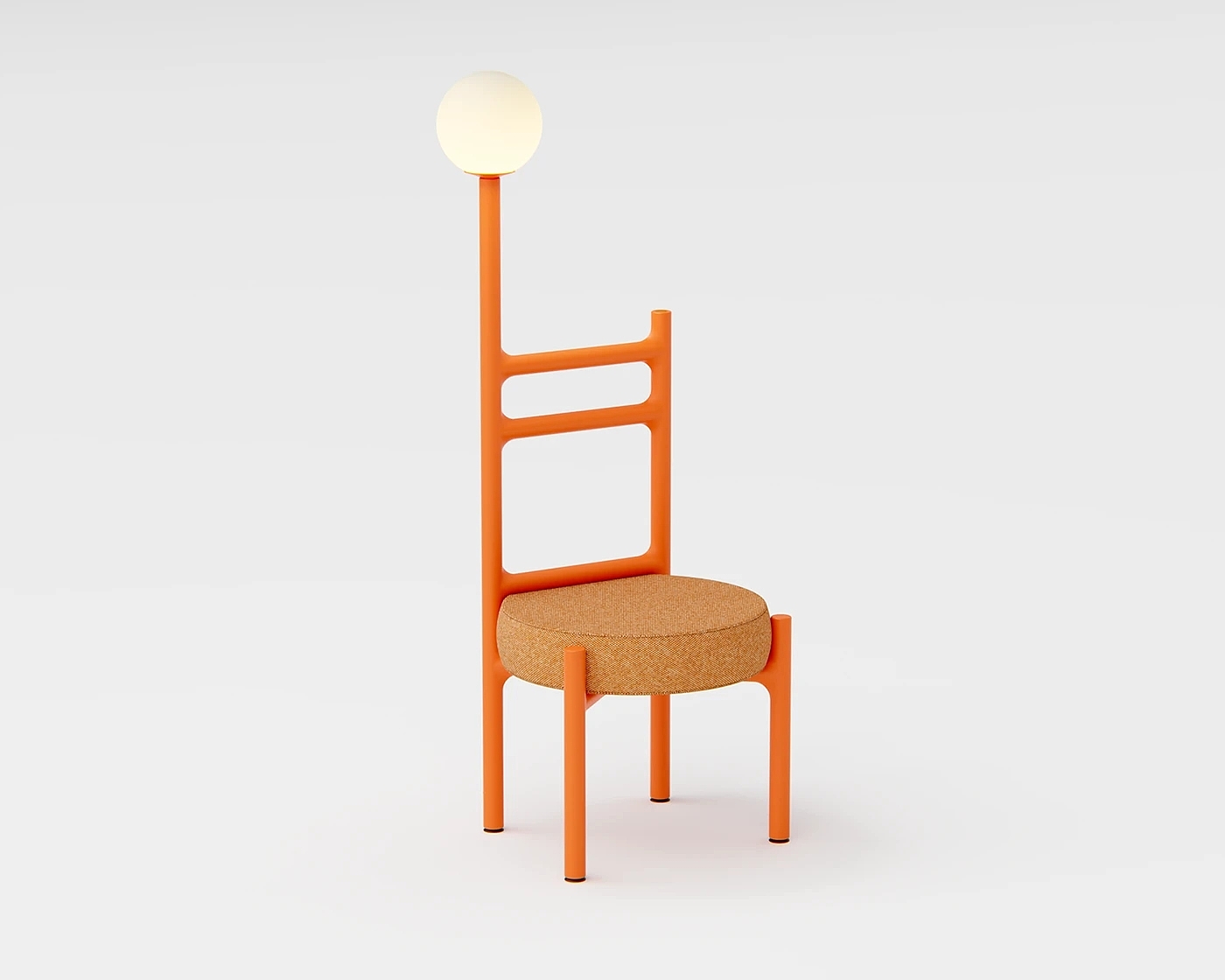 Lumen，Creative seat，light and shadow design，Soft Light，Wireless charging，