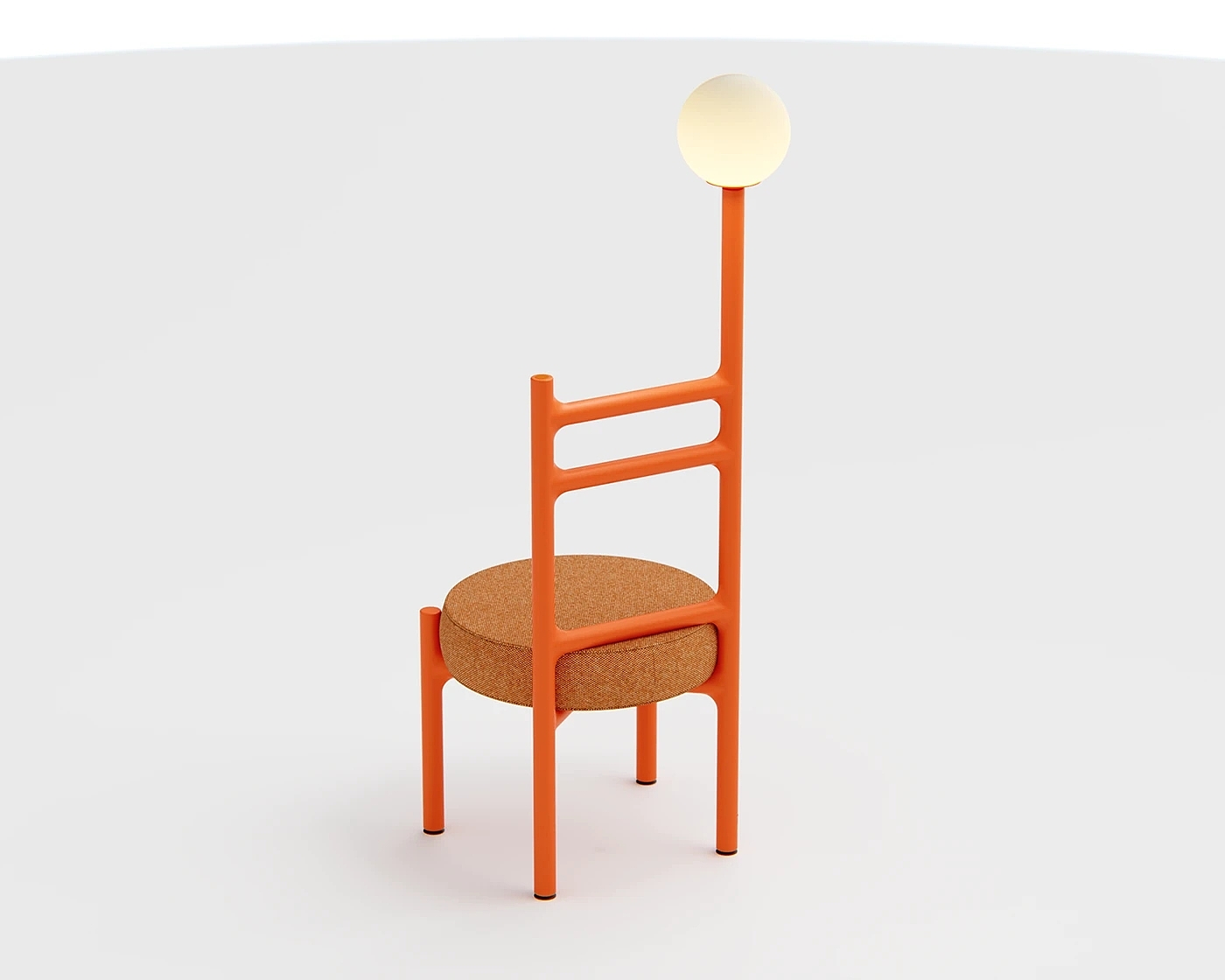 Lumen，Creative seat，light and shadow design，Soft Light，Wireless charging，