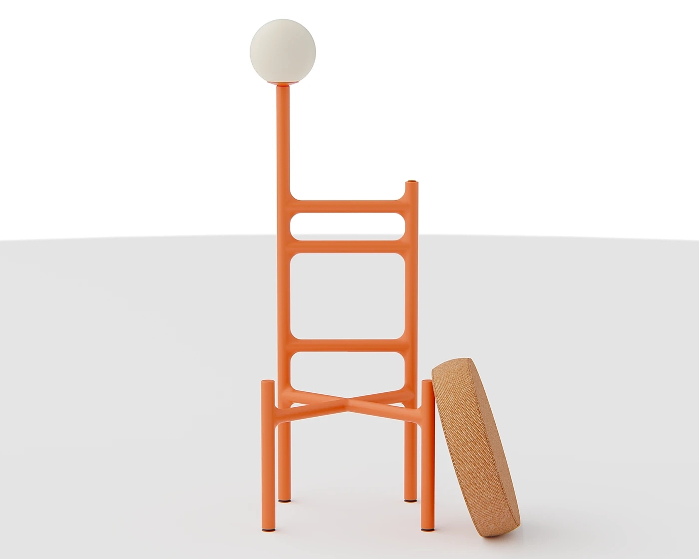 Lumen，Creative seat，light and shadow design，Soft Light，Wireless charging，