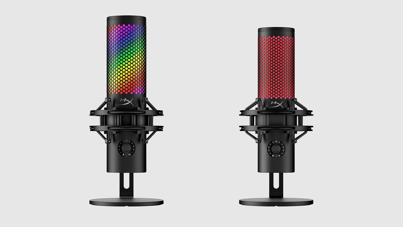 HyperX Quadcast，Microphone，full-frequency channel，high fidelity，