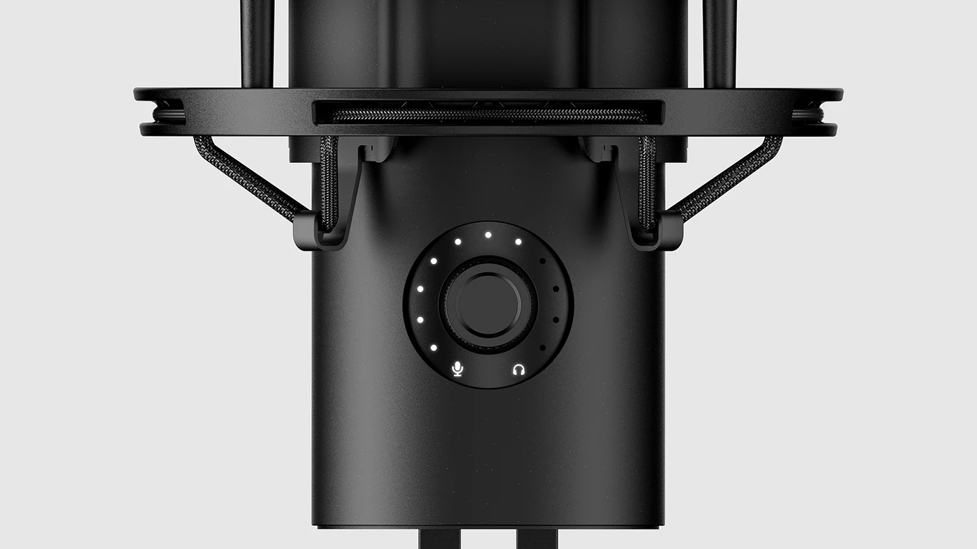 HyperX Quadcast，Microphone，full-frequency channel，high fidelity，