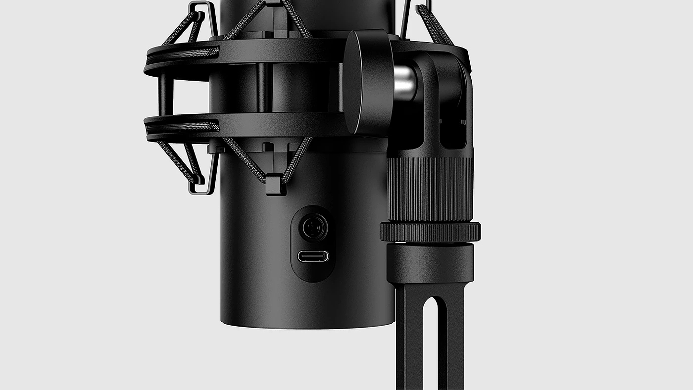 HyperX Quadcast，Microphone，full-frequency channel，high fidelity，