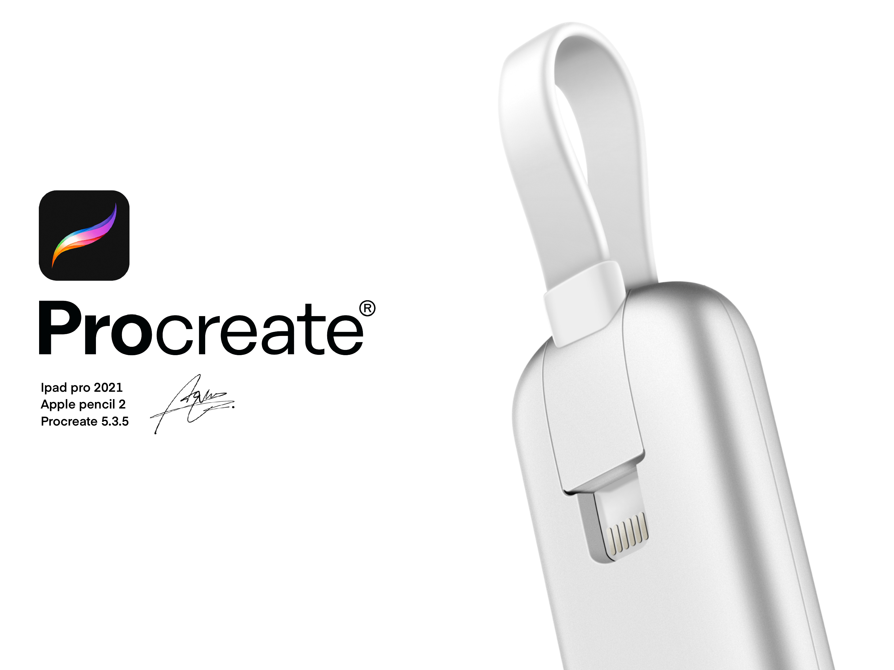 Procreate，industrial design，Ubee ，