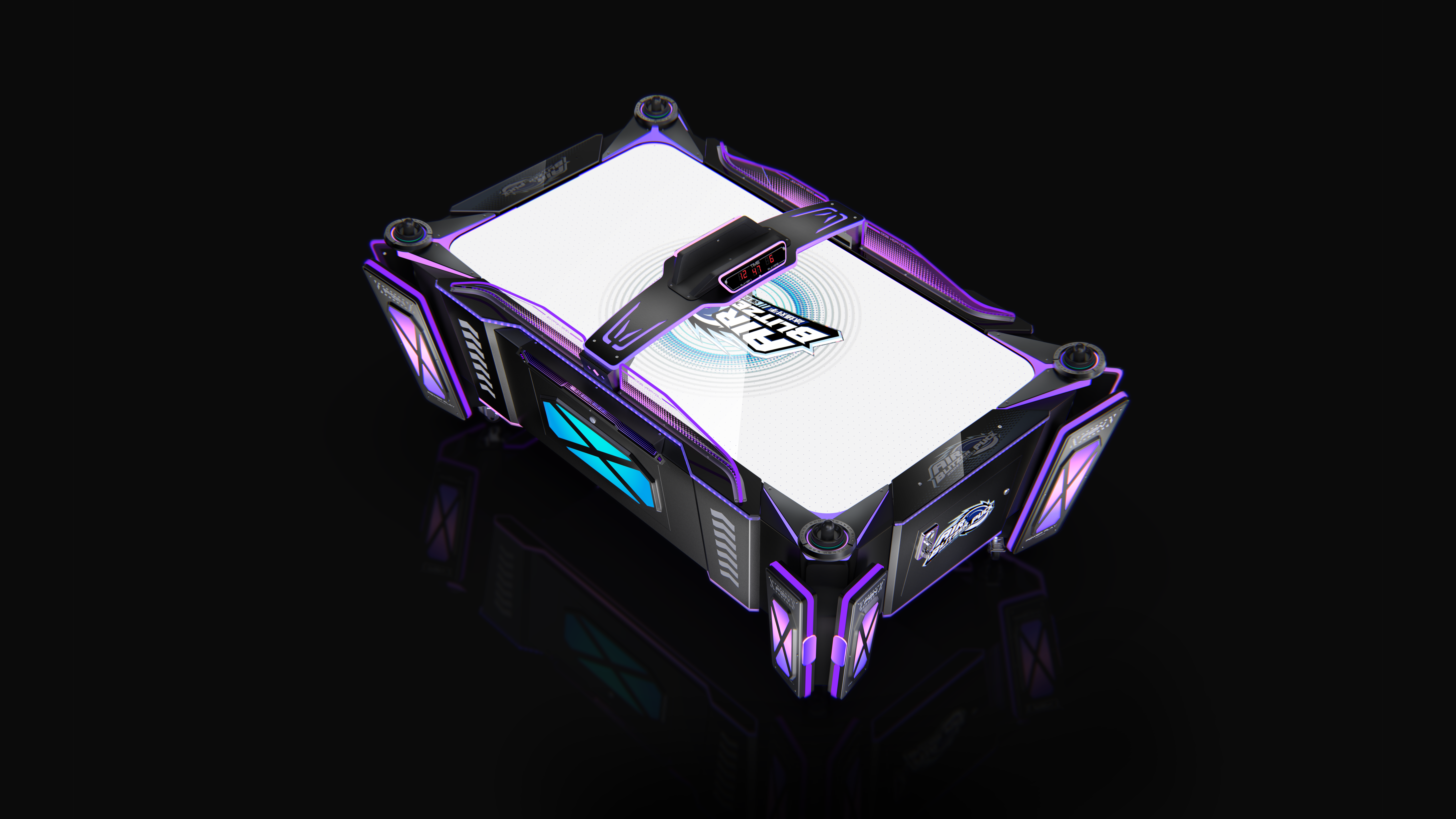 air cushion ball game machine，Hockey Game Machine，Desktop games，Game products，industrial design，Table tennis，video game city amusement machine，Electric Tour Hurricane，