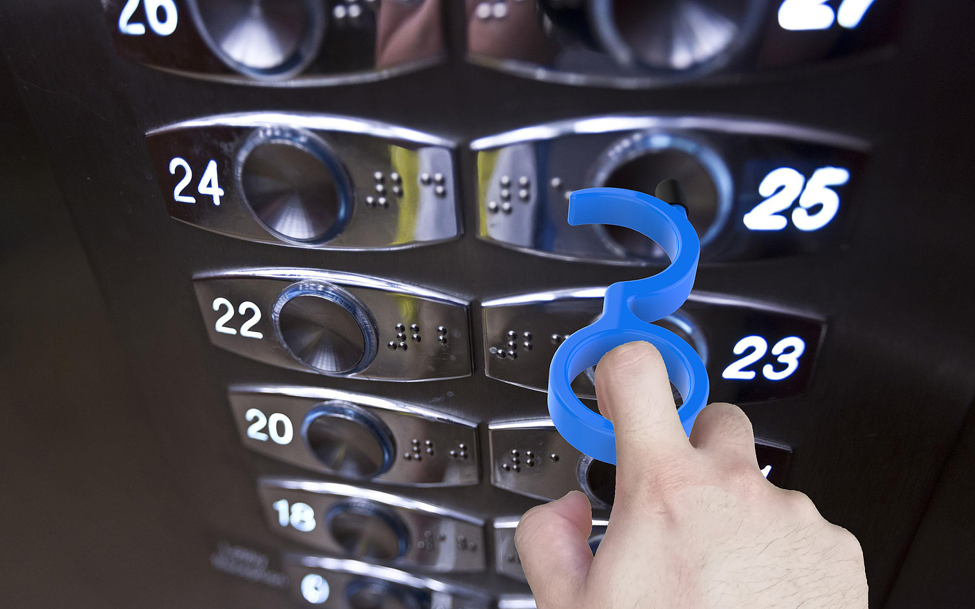 Original design，Door handle，Non-contact door handle，Zero contact door handle，