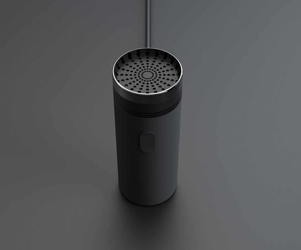 hair drier，Creative design，Scalable，conceptual design，black，