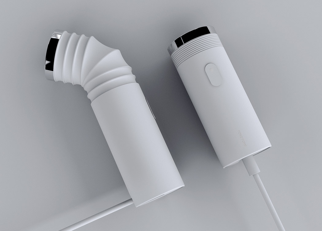 hair drier，Creative design，Scalable，conceptual design，black，