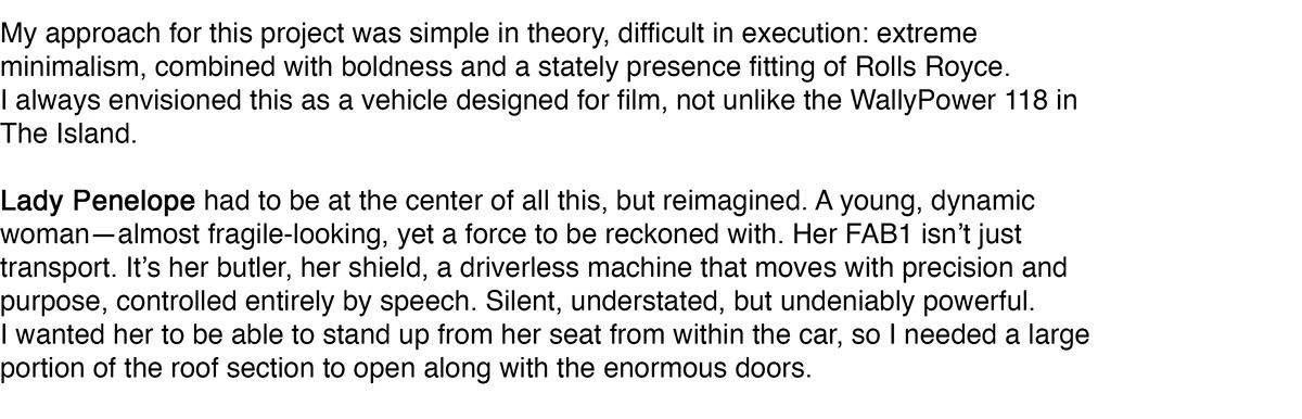 Rolls Royce FAB1，automobile，vehicle，conceptual design，